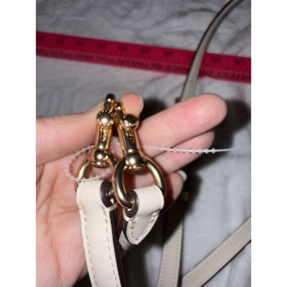 Coach bag replacement adjustable  strap cream biege gold hardware - Picture 4 of 9